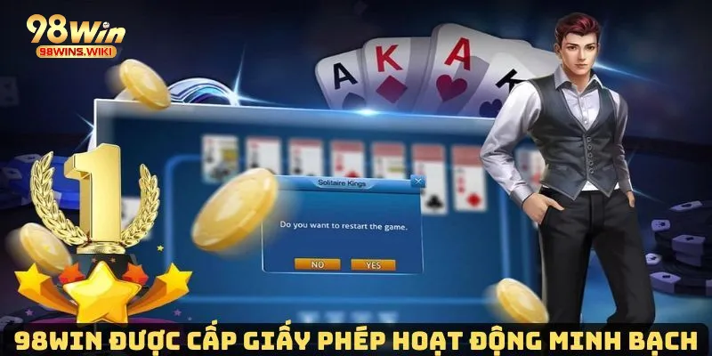 98Win đã được cấp phép bởi 3 tổ chức uy tín nhất hiện nay