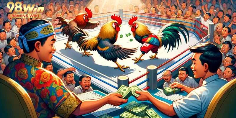 Cơ hội kiếm tiền từ các trận đá gà đỉnh cao