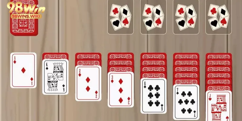 Hướng dẫn chi tiết cách xếp bài trong Solitaire 3D